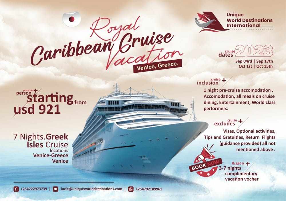 Royal Caribbean - 7 Nights Greek Isles Cruise by Unique World Destinations