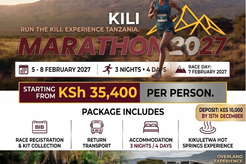 KILIMANJARO MARATHON 2027 - 3 Nights / 4 Days Package